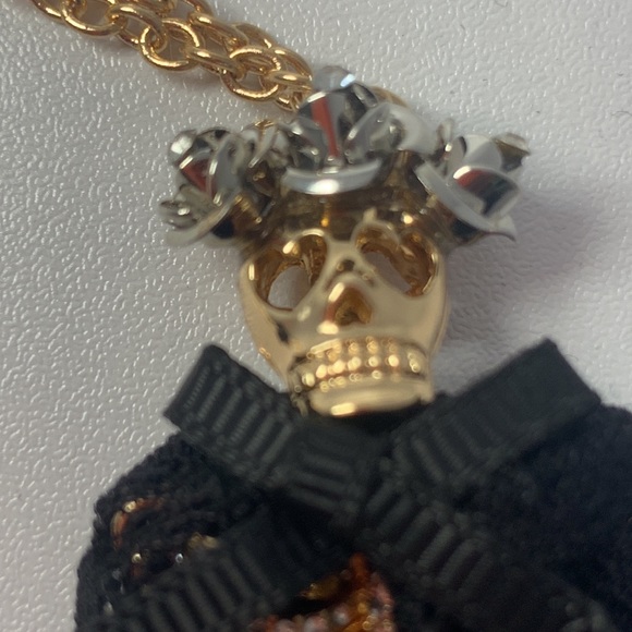 Betsey Johnson Skeleton Necklace - Picture 9 of 13